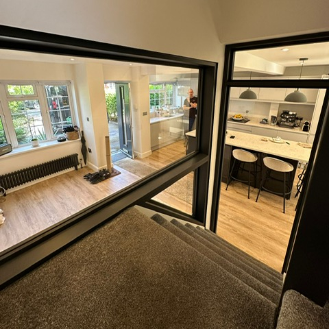 Bespoke Glass Feature Staricase