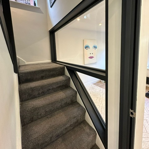 Bespoke Glass Feature Staricase
